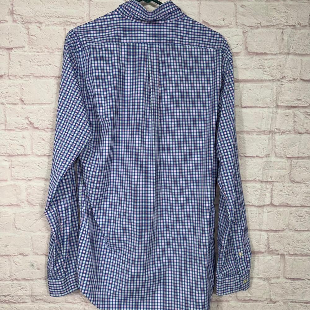 Ralph Lauren Large Slim Fit Checkered Shirt - Picture 7 of 7